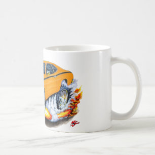 Plymouth-Staubtuch-Orangen-Auto 1970-74 Tasse