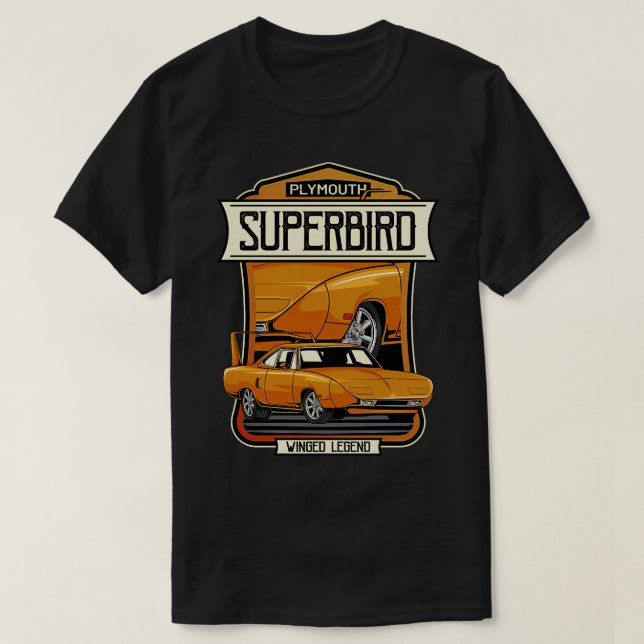 Plymouth Superbird 1 T-Shirt (Design vorne)