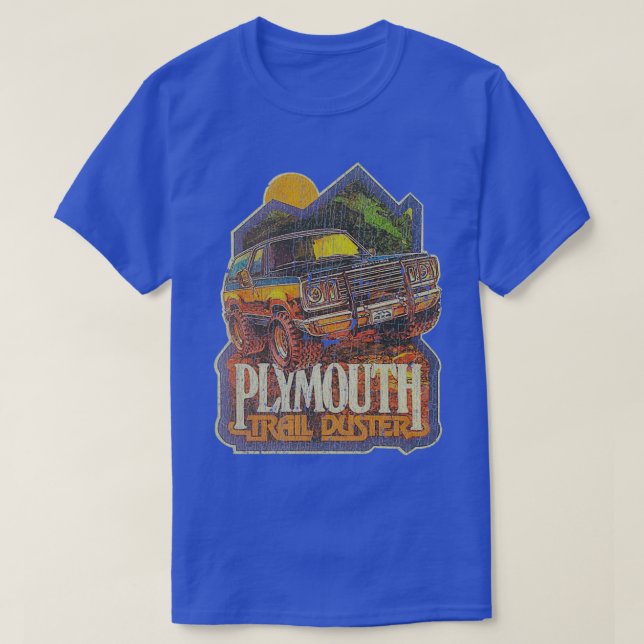 Plymouth Trail Duster 4x4  T-Shirt (Design vorne)