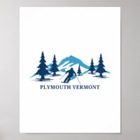 Plymouth Vermont Ski Resort Skifahren - Skifahren 