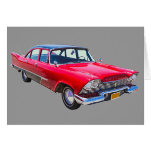 Plymouth-Wirsing-klassisches antikes Auto 1958