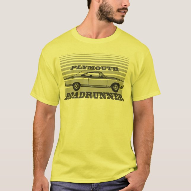 Plymouthroadrunner-Shirt T-Shirt (Vorderseite)