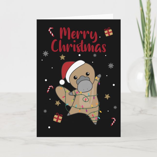 Plypus WeihnachtsTabs Sweet Animals Card Karte (Vorderseite)