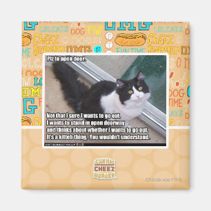 PLZ zur offenen Tür Magnet