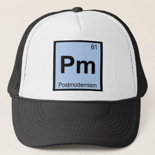 PM - Periodische Tabelle der Postmoderne Chemie Truckerkappe