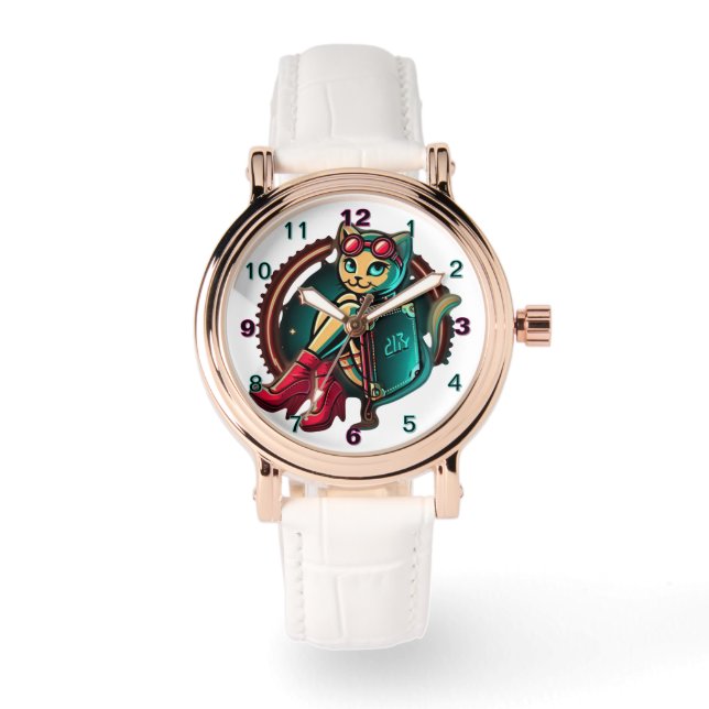 PM Rose überwachen - Wählen Sie Ihr Foto aus Armbanduhr (Vorderseite)