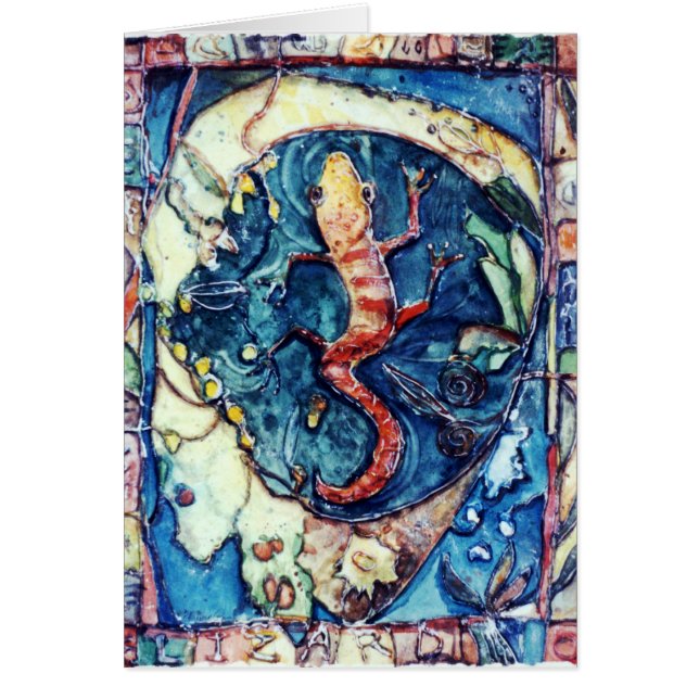 PMACarlson Eidechsen-Karte (Vorne)