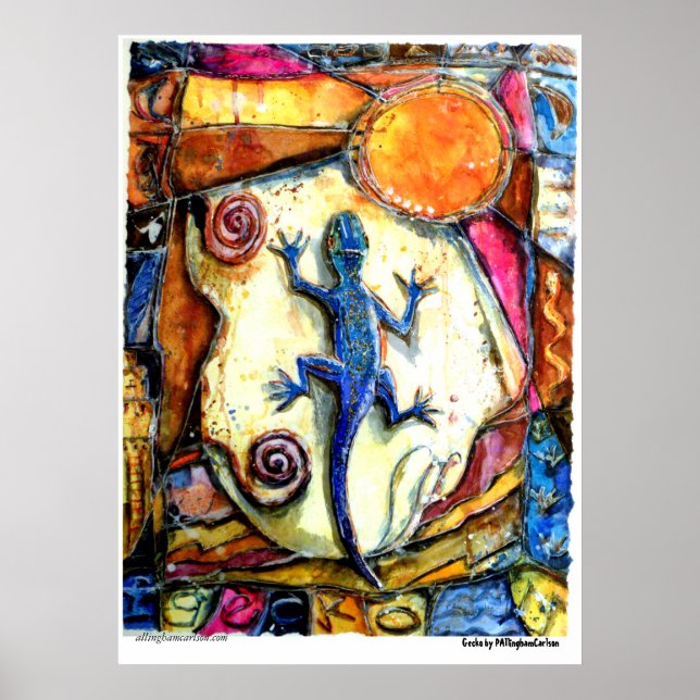 PMACarlson "Gecko" Poster (Vorne)