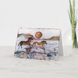 PMACarlson Pferdepetroglyphe-Karte Karte