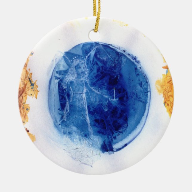 PMACarlsonAngel Verzierung Keramikornament (Vorne)