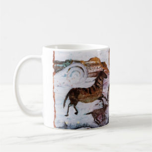 PMACarlsonHorse Petroglyphe-Tasse Kaffeetasse