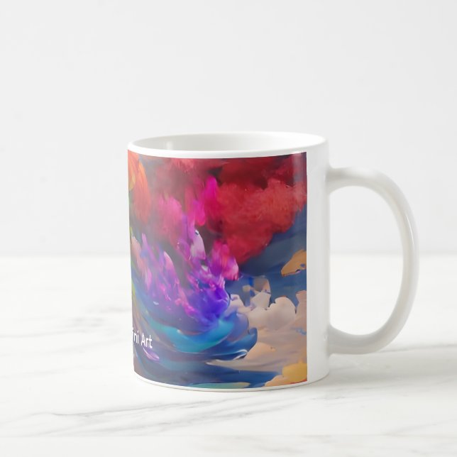 PMART Colored Clouds Kaffeetasse (Rechts)