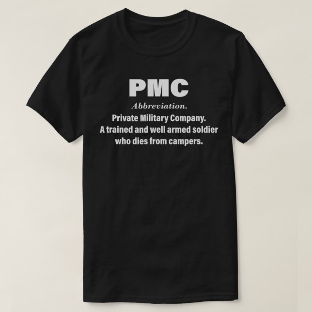 PMC T-Shirt (Design vorne)