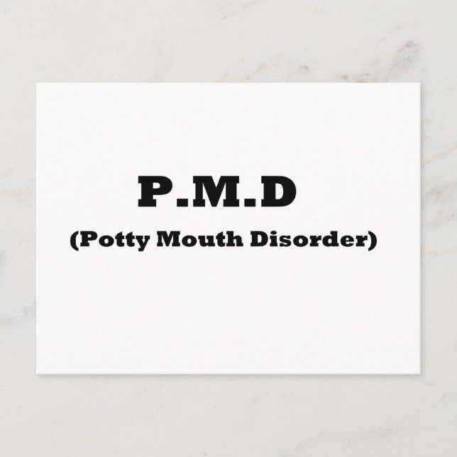 PMD POSTKARTE (Vorderseite)