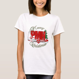 PMH Psychiatric Mental Health Nurse CHRISTMAS T-Shirt