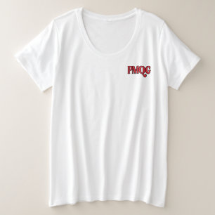 PMQG Women's Tshirt Plus Größe