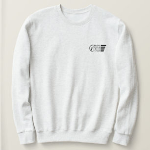 PMRP Schwarz Voll-Logo auf Taschen-T-Shirt (hell) Sweatshirt