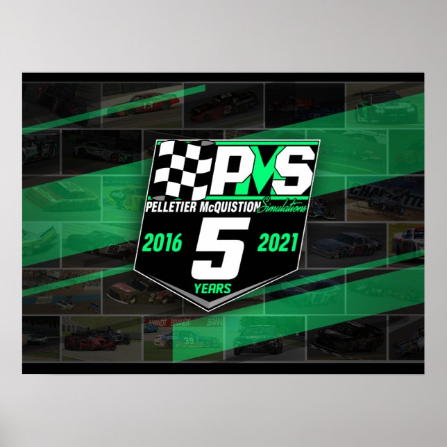 PMS "5 Years"-Plakat Poster (Vorne)