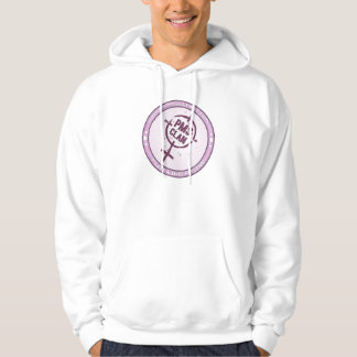 PMS Hemd-lila Logo 2 Hoodie