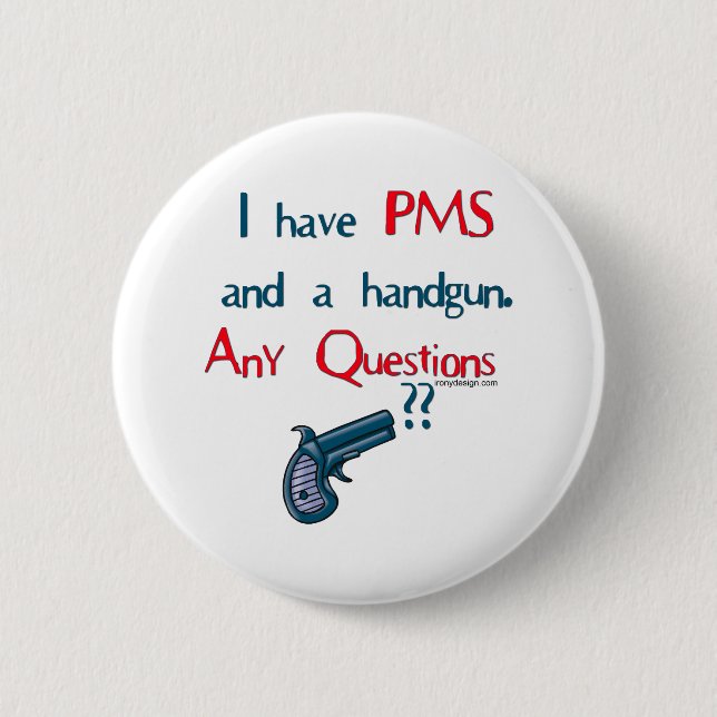 PMS-Spaß Button (Vorderseite)