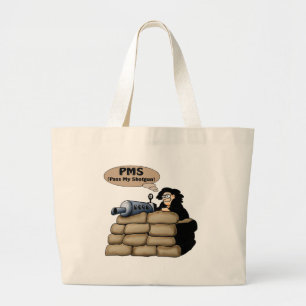 PMS T - Shirts und Geschenke für sie Jumbo Stoffbeutel