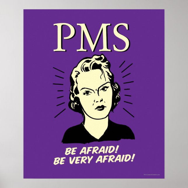 PMS: Vermeiden Poster (Vorne)