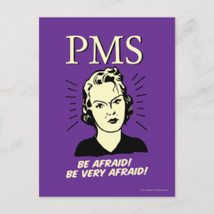 PMS: Vermeiden Postkarte