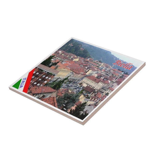 PMT002 BIELLA, Piemont, Italien, Fliese (Seite)