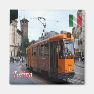 PMT006 TURIN - Straßenbahn - Piemont - Italien - K Magnet