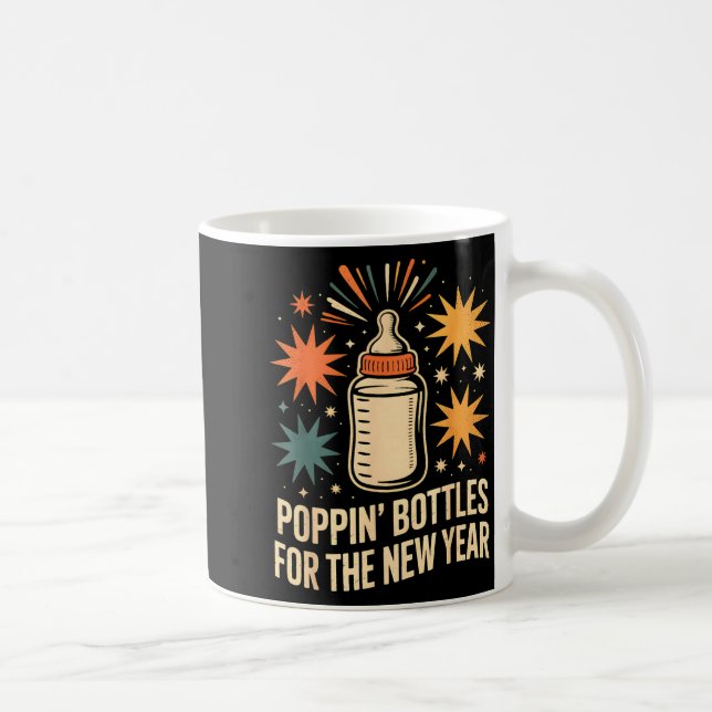 Pn Bottles For The New Year Happy New Year Mother  Kaffeetasse (Rechts)