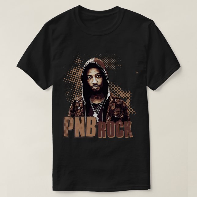 PnB Rock Hip Hop T-Shirt (Design vorne)