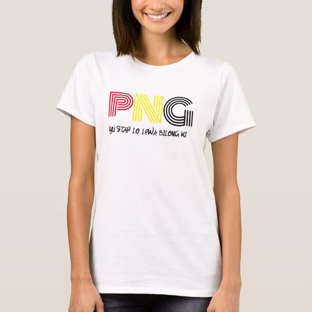 PNG-T - Shirt (Vorderseite)