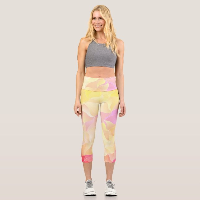 PNGTree abstrakt  Capri Leggings (Vorderseite)