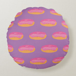 Pnk Donuts Rundes Kissen