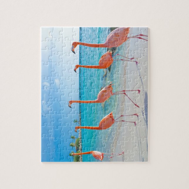 Pnk-Flamingos-Puzzle Puzzle (Vertikal)