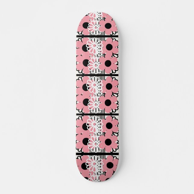 Pnk Florah Skateboard (Vorne)
