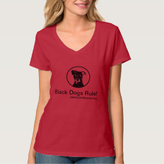 PNP schwarze Hunderegel! T-Shirt