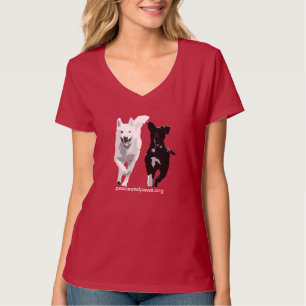 PNP schwindlig und Funkeln-Front eine mit Seiten T-Shirt