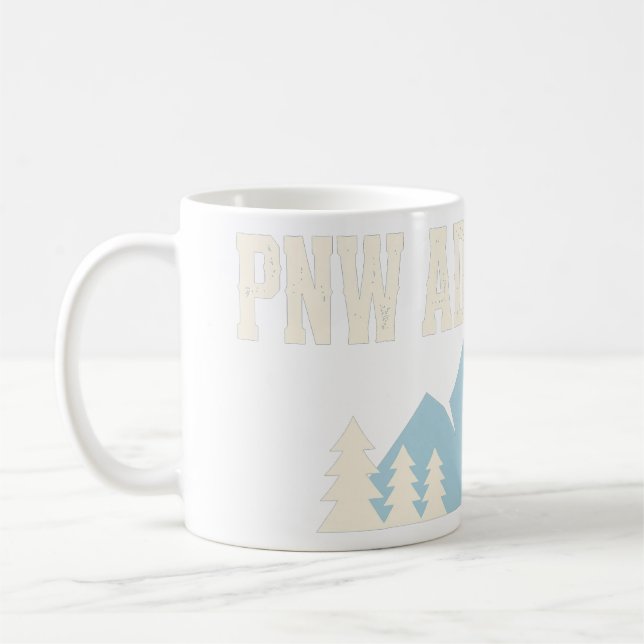 PNW Adventure Becher | PNW Mountain Tee Kaffeetasse (Links)