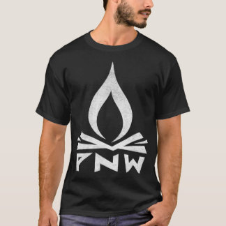 PNW Campfire u2013 Cascadia Pazifik Nordwesten T-Shirt