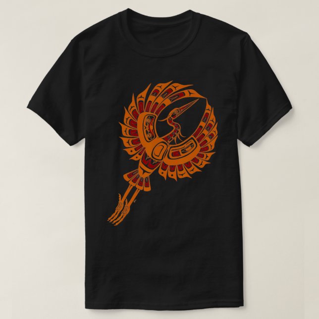PNW Heron in Flight T-Shirt (Design vorne)