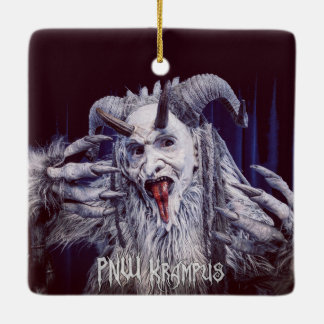 PNW Krampus Keramik Ornament