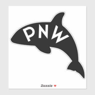 PNW Orca Aufkleber Sticker