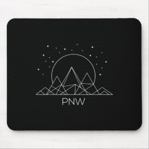 Pnw Pazifisches Nordwest-Gebirge Wandern Outdoor N Mousepad