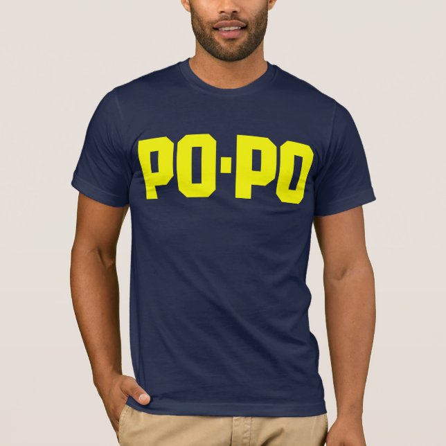 PO-PO-Polizei T-Shirt (Vorderseite)