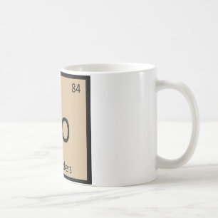 Po - Potstickers Chinesische Chemie Periodensystem Kaffeetasse