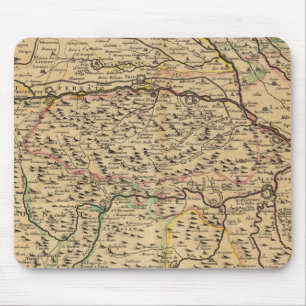 Po River Valley in Italien Mousepad