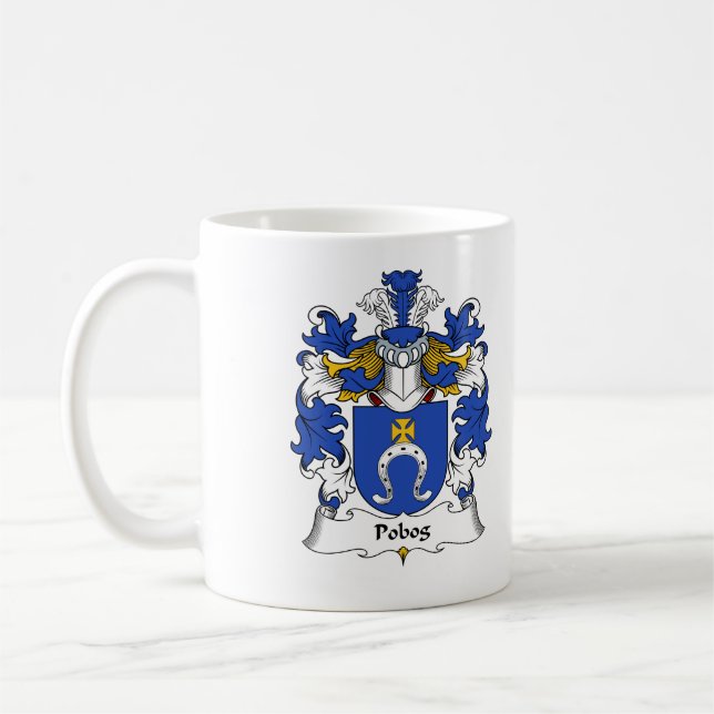 Pobog Familienwappen Tasse (Links)