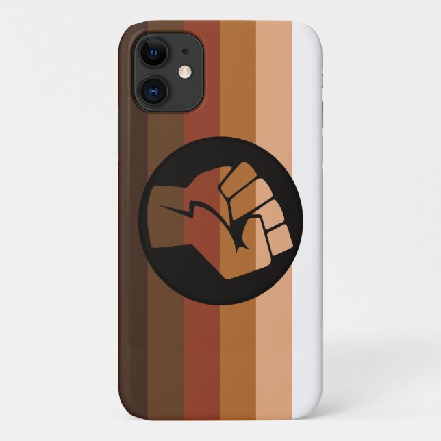 POC-Pride-Flag Case-Mate iPhone Hülle (Rückseite)