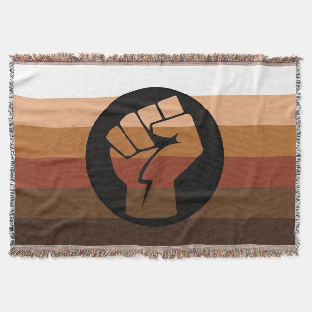 POC-Pride-Flag Decke (Vorderseite)